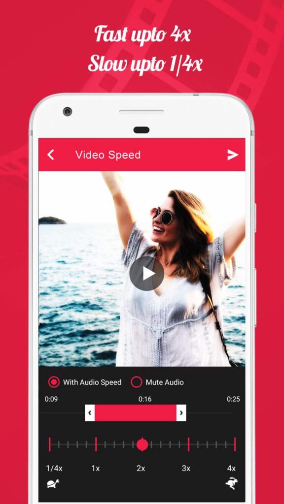 تطبيق Video Speed